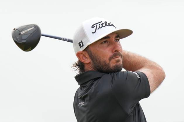 20th July 2024; Royal Troon Golf Club, Troon, South Ayrshire, Scotland; The Open Championship Round 3; Max Homa plays from the 13th tee  ActionPlus12669992 StevenxFlynn