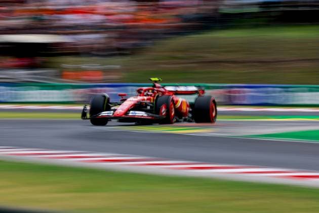 55 Carlos Sainz (ESP, Scuderia Ferrari HP), F1 Grand Prix of Hungary at Hungaroring on July 20, 2024 in Budapest, Hungary. (Photo by HOCH ZWEI) Budapest Hungary