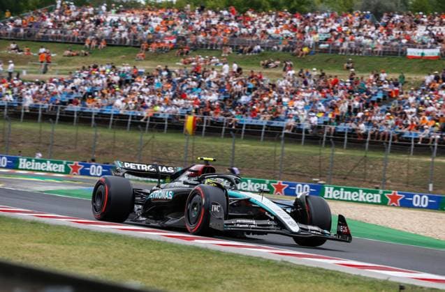 44 Lewis Hamilton (GBR, Mercedes-AMG Petronas F1 Team), F1 Grand Prix of Hungary at Hungaroring on July 20, 2024 in Budapest, Hungary. (Photo by HOCH ZWEI) Budapest Hungary