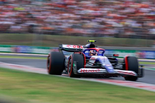 22 Yuki Tsunoda (JPN, Visa Cash App RB Formula One Team), F1 Grand Prix of Hungary at Hungaroring on July 20, 2024 in Budapest, Hungary. (Photo by HOCH ZWEI) Budapest Hungary