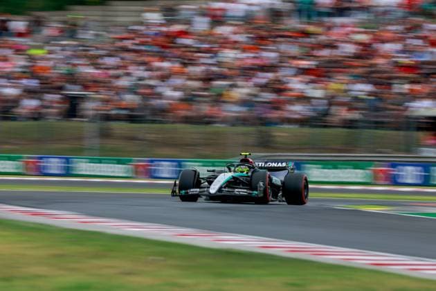 44 Lewis Hamilton (GBR, Mercedes-AMG Petronas F1 Team), F1 Grand Prix of Hungary at Hungaroring on July 20, 2024 in Budapest, Hungary. (Photo by HOCH ZWEI) Budapest Hungary