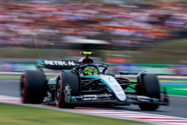 44 Lewis Hamilton (GBR, Mercedes-AMG Petronas F1 Team), F1 Grand Prix of Hungary at Hungaroring on July 20, 2024 in Budapest, Hungary. (Photo by HOCH ZWEI) Budapest Hungary