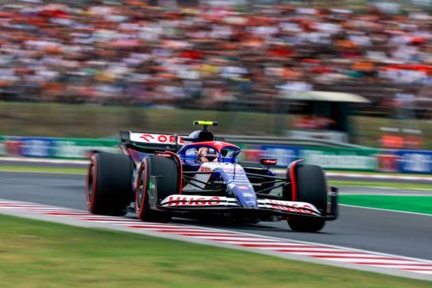 22 Yuki Tsunoda (JPN, Visa Cash App RB Formula One Team), F1 Grand Prix of Hungary at Hungaroring on July 20, 2024 in Budapest, Hungary. (Photo by HOCH ZWEI) Budapest Hungary