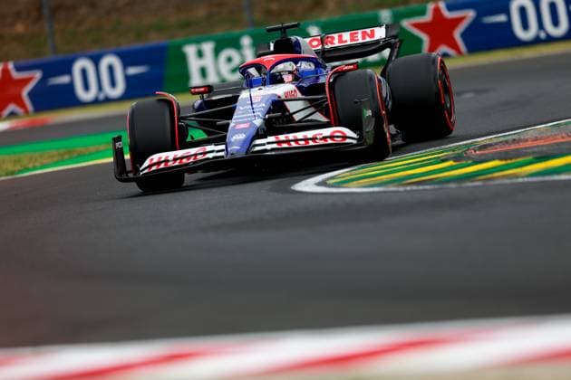 3 Daniel Ricciardo (AUS, Visa Cash App RB Formula One Team), F1 Grand Prix of Hungary at Hungaroring on July 20, 2024 in Budapest, Hungary. (Photo by HOCH ZWEI) Budapest Hungary