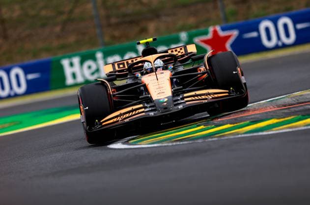 4 Lando Norris (GBR, McLaren Formula 1 Team), F1 Grand Prix of Hungary at Hungaroring on July 20, 2024 in Budapest, Hungary. (Photo by HOCH ZWEI) Budapest Hungary