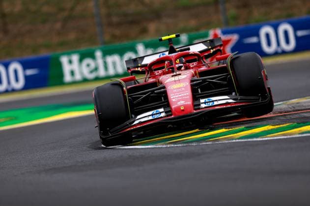 55 Carlos Sainz (ESP, Scuderia Ferrari HP), F1 Grand Prix of Hungary at Hungaroring on July 20, 2024 in Budapest, Hungary. (Photo by HOCH ZWEI) Budapest Hungary