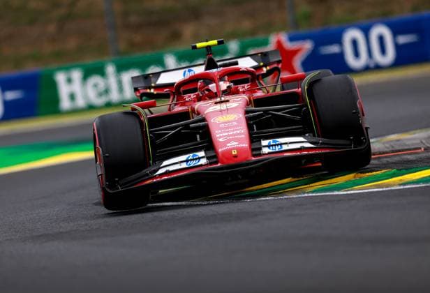 55 Carlos Sainz (ESP, Scuderia Ferrari HP), F1 Grand Prix of Hungary at Hungaroring on July 20, 2024 in Budapest, Hungary. (Photo by HOCH ZWEI) Budapest Hungary