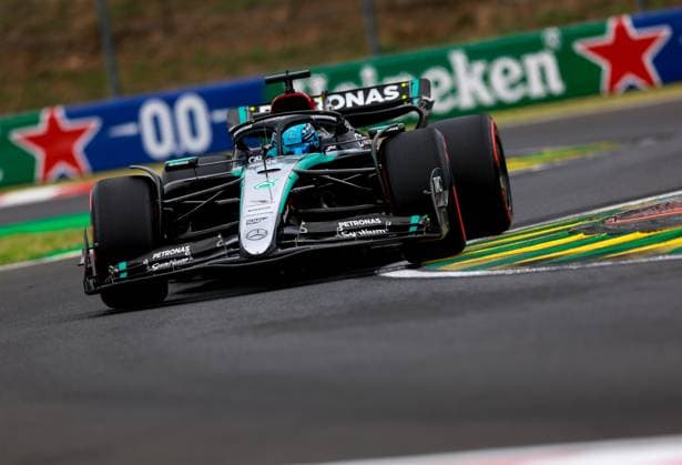 63 George Russell (GBR, Mercedes-AMG Petronas F1 Team), F1 Grand Prix of Hungary at Hungaroring on July 20, 2024 in Budapest, Hungary. (Photo by HOCH ZWEI) Budapest Hungary