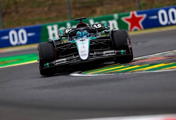 63 George Russell (GBR, Mercedes-AMG Petronas F1 Team), F1 Grand Prix of Hungary at Hungaroring on July 20, 2024 in Budapest, Hungary. (Photo by HOCH ZWEI) Budapest Hungary