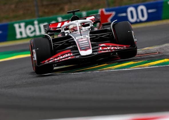 20 Kevin Magnussen (DNK, MoneyGram Haas F1), F1 Grand Prix of Hungary at Hungaroring on July 20, 2024 in Budapest, Hungary. (Photo by HOCH ZWEI) Budapest Hungary