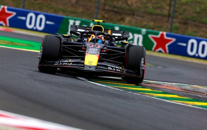 11 Sergio Perez (MEX, Oracle Red Bull Racing), F1 Grand Prix of Hungary at Hungaroring on July 20, 2024 in Budapest, Hungary. (Photo by HOCH ZWEI) Budapest Hungary