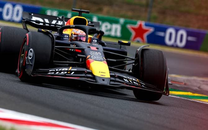 1 Max Verstappen (NLD, Oracle Red Bull Racing), F1 Grand Prix of Hungary at Hungaroring on July 20, 2024 in Budapest, Hungary. (Photo by HOCH ZWEI) Budapest Hungary