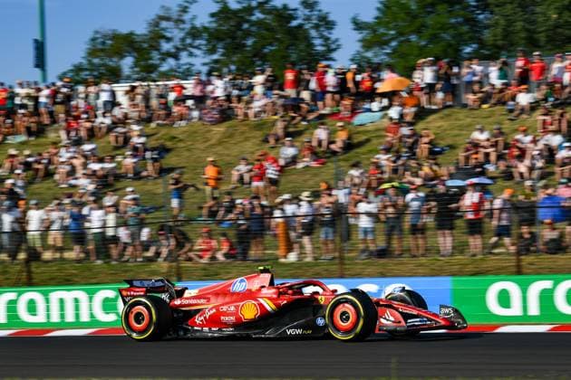 Formel 1 Budapest Ungarn, 20.07.2024 Carlos Sainz 55, Scuderia Ferrari; Formel 1 Budapest Ungarn, 20.07.2024 Copyright: xBEAUTIFULxSPORTS Erlhofx