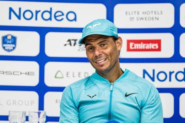 240720 Rafael Nadal of Spain during day 6 of the Nordea Open on July 20, 2024 in Bastad. Photo: Niclas Jönsson BILDBYRAN COP 273 NO0290 tennis ATP, Tennis Herren 250 nordea open bbeng Copyright: NICLASxJÖNSSON BB240720NO061