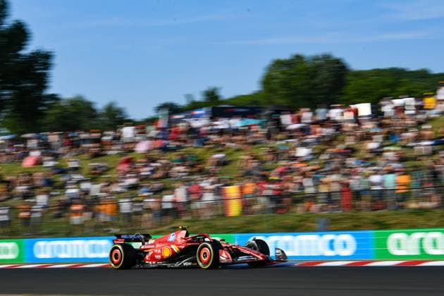 Formel 1 Budapest Ungarn, 20.07.2024 Carlos Sainz 55, Scuderia Ferrari; Formel 1 Budapest Ungarn, 20.07.2024 Copyright: xBEAUTIFULxSPORTS Erlhofx