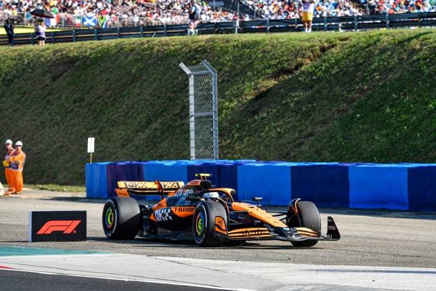 Formel 1 Budapest Ungarn, 20.07.2024 Lando Norris 4 neben der Strecke, McLaren Formula 1 Team; Formel 1 Budapest Ungarn, 20.07.2024 Copyright: xBEAUTIFULxSPORTS Erlhofx