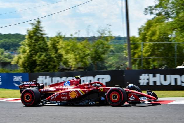 Formel 1 Budapest Ungarn, 20.07.2024 Carlos Sainz 55, Scuderia Ferrari; Formel 1 Budapest Ungarn, 20.07.2024 Copyright: xBEAUTIFULxSPORTS Erlhofx