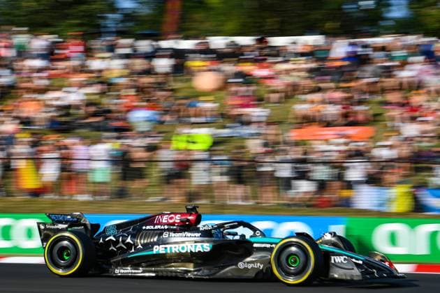 Formel 1 Budapest Ungarn, 20.07.2024 George Russell 63, Mercedes-AMG Petronas F1 Team; Formel 1 Budapest Ungarn, 20.07.2024 Copyright: xBEAUTIFULxSPORTS Erlhofx