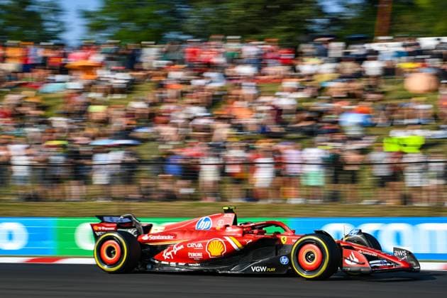 Formel 1 Budapest Ungarn, 20.07.2024 Carlos Sainz 55, Scuderia Ferrari; Formel 1 Budapest Ungarn, 20.07.2024 Copyright: xBEAUTIFULxSPORTS Erlhofx