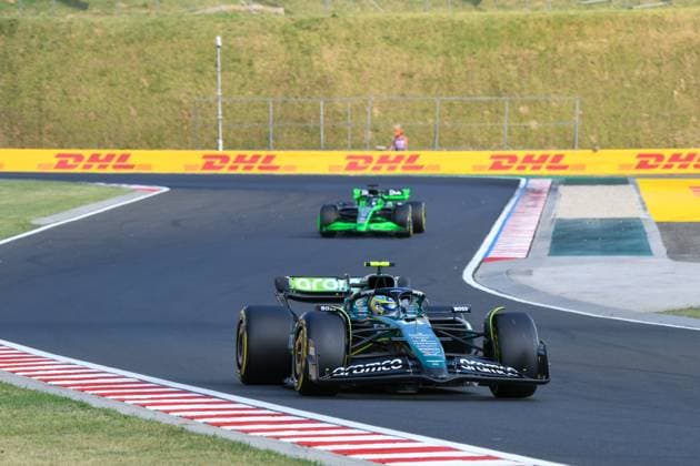 Formel 1 Budapest Ungarn, 20.07.2024 Fernando Alonso 14, Aston Martin Aramco F1 Team und Valtteri Bottas 77, Stake F1 Team Kick Sauber; Formel 1 Budapest Ungarn, 20.07.2024 Copyright: xBEAUTIFULxSPORTS Erlhofx