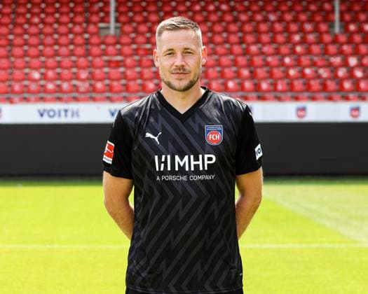 GER; FC Heidenheim 1846; 1. Bundesliga, Portraettermin 2024 2025, 19.07.2024, Vitus Eicher (FC Heidenheim, 22) DFB DFL regulations prohibit any use of photographs as image sequences and or quasi-video. GER; FC Heidenheim 1846; 1. Bundesliga, Portraettermin 2024 2025, 19.07.2024 Heidenheim Copyright: xEibner-Pressefoto RogerxBuerkex EP_RBE
