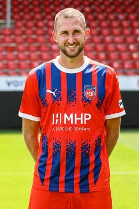 GER; FC Heidenheim 1846; 1. Bundesliga, Portraettermin 2024 2025, 19.07.2024, Jonas Foehrenbach (FC Heidenheim, 19) DFB DFL regulations prohibit any use of photographs as image sequences and or quasi-video. GER; FC Heidenheim 1846; 1. Bundesliga, Portraettermin 2024 2025, 19.07.2024 Heidenheim Copyright: xEibner-Pressefoto RogerxBuerkex EP_RBE
