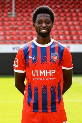 GER; FC Heidenheim 1846; 1. Bundesliga, Portraettermin 2024 2025, 19.07.2024, Omar Haktab Traore (FC Heidenheim 23) DFB DFL regulations prohibit any use of photographs as image sequences and or quasi-video. GER; FC Heidenheim 1846; 1. Bundesliga, Portraettermin 2024 2025, 19.07.2024 Heidenheim Copyright: xEibner-Pressefoto RogerxBuerkex EP_RBE