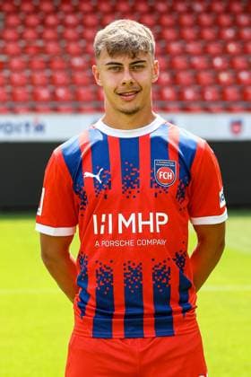 GER; FC Heidenheim 1846; 1. Bundesliga, Portraettermin 2024 2025, 19.07.2024, Christopher Negele (FC Heidenheim 25) DFB DFL regulations prohibit any use of photographs as image sequences and or quasi-video. GER; FC Heidenheim 1846; 1. Bundesliga, Portraettermin 2024 2025, 19.07.2024 Heidenheim Copyright: xEibner-Pressefoto RogerxBuerkex EP_RBE