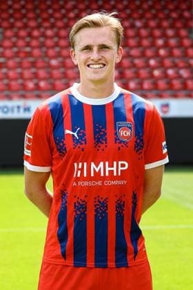 GER; FC Heidenheim 1846; 1. Bundesliga, Portraettermin 2024 2025, 19.07.2024, Mikkel Kaufmann (FC Heidenheim 29) DFB DFL regulations prohibit any use of photographs as image sequences and or quasi-video. GER; FC Heidenheim 1846; 1. Bundesliga, Portraettermin 2024 2025, 19.07.2024 Heidenheim Copyright: xEibner-Pressefoto RogerxBuerkex EP_RBE