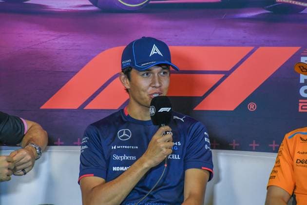 Formel 1 Budapest Ungarn, 20.07.2024 Alexander Albon 23, Williams Racing in der Pressekonferenz; Formel 1 Budapest Ungarn, 20.07.2024 Copyright: xBEAUTIFULxSPORTS Erlhofx