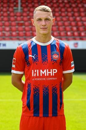 GER; FC Heidenheim 1846; 1. Bundesliga, Portraettermin 2024 2025, 19.07.2024, Luka Janes (FC Heidenheim 36) DFB DFL regulations prohibit any use of photographs as image sequences and or quasi-video. GER; FC Heidenheim 1846; 1. Bundesliga, Portraettermin 2024 2025, 19.07.2024 Heidenheim Copyright: xEibner-Pressefoto RogerxBuerkex EP_RBE