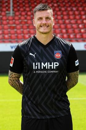 GER; FC Heidenheim 1846; 1. Bundesliga, Portraettermin 2024 2025, 19.07.2024, Kevin Mueller (FC Heidenheim 01) DFB DFL regulations prohibit any use of photographs as image sequences and or quasi-video. GER; FC Heidenheim 1846; 1. Bundesliga, Portraettermin 2024 2025, 19.07.2024 Heidenheim Copyright: xEibner-Pressefoto RogerxBuerkex EP_RBE