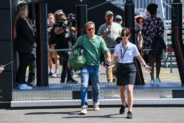 Formel 1 Budapest Ungarn, 20.07.2024 Brad Pitt alias Sonny Hayes, APX GP F1 Team; Formel 1 Budapest Ungarn, 20.07.2024 Copyright: xBEAUTIFULxSPORTS Erlhofx