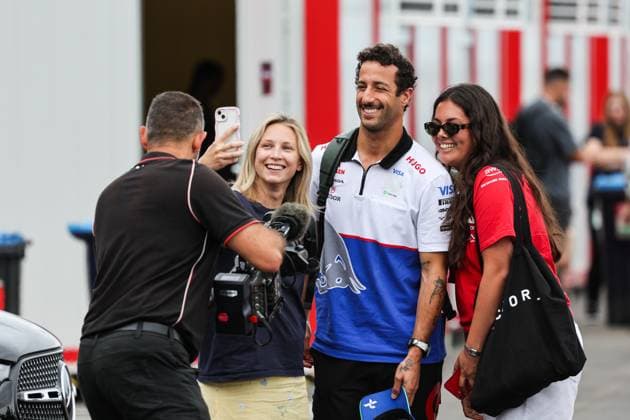 3 Daniel Ricciardo (AUS, Visa Cash App RB Formula One Team), F1 Grand Prix of Hungary at Hungaroring on July 20, 2024 in Budapest, Hungary. (Photo by HOCH ZWEI) Budapest Hungary