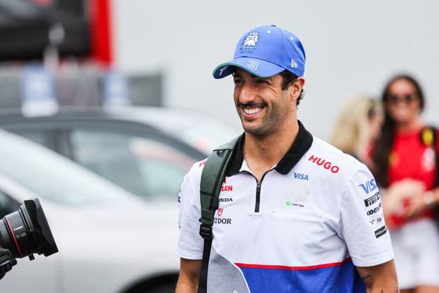 3 Daniel Ricciardo (AUS, Visa Cash App RB Formula One Team), F1 Grand Prix of Hungary at Hungaroring on July 20, 2024 in Budapest, Hungary. (Photo by HOCH ZWEI) Budapest Hungary