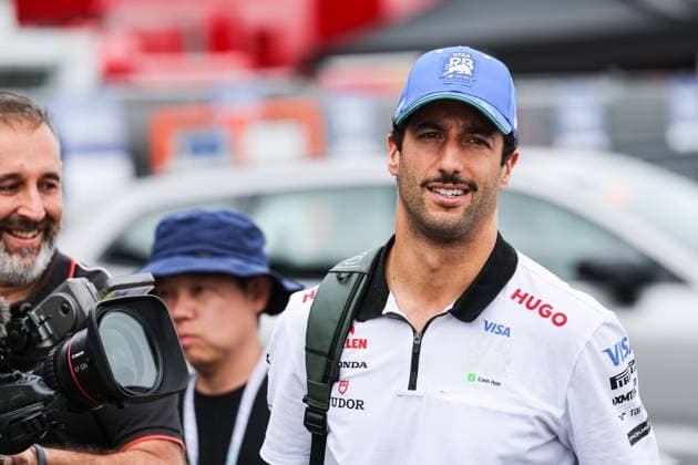 3 Daniel Ricciardo (AUS, Visa Cash App RB Formula One Team), F1 Grand Prix of Hungary at Hungaroring on July 20, 2024 in Budapest, Hungary. (Photo by HOCH ZWEI) Budapest Hungary