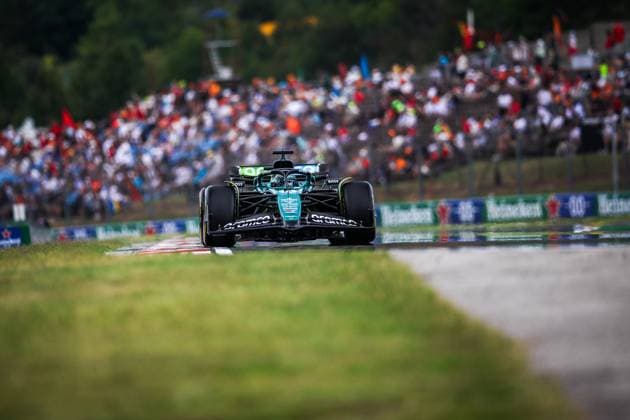 18 Lance Stroll (CAN, Aston Martin Aramco F1 Team), F1 Grand Prix of Hungary at Hungaroring on July 20, 2024 in Budapest, Hungary. (Photo by HOCH ZWEI) Budapest Hungary