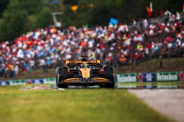 81 Oscar Piastri (AUS, McLaren Formula 1 Team), F1 Grand Prix of Hungary at Hungaroring on July 20, 2024 in Budapest, Hungary. (Photo by HOCH ZWEI) Budapest Hungary