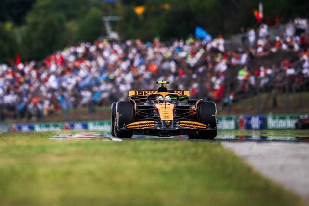 4 Lando Norris (GBR, McLaren Formula 1 Team), F1 Grand Prix of Hungary at Hungaroring on July 20, 2024 in Budapest, Hungary. (Photo by HOCH ZWEI) Budapest Hungary