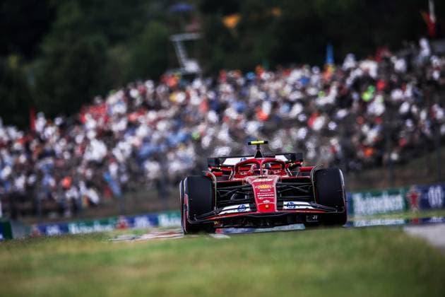 55 Carlos Sainz (ESP, Scuderia Ferrari HP), F1 Grand Prix of Hungary at Hungaroring on July 20, 2024 in Budapest, Hungary. (Photo by HOCH ZWEI) Budapest Hungary