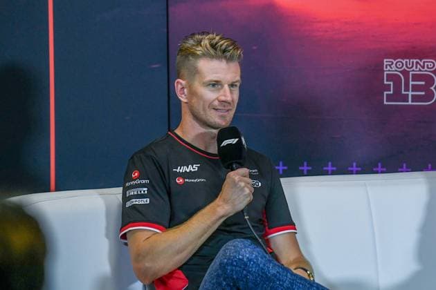 Formel 1 Budapest Ungarn, 20.07.2024 Nico Hülkenberg 27, MoneyGram Haas F1 Team in der Pressekonferenz; Formel 1 Budapest Ungarn, 20.07.2024 Copyright: xBEAUTIFULxSPORTS Erlhofx