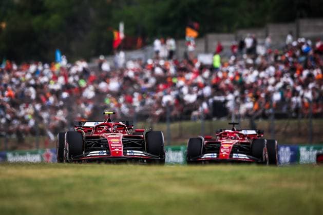 55 Carlos Sainz (ESP, Scuderia Ferrari HP), F1 Grand Prix of Hungary at Hungaroring on July 20, 2024 in Budapest, Hungary. (Photo by HOCH ZWEI) Budapest Hungary