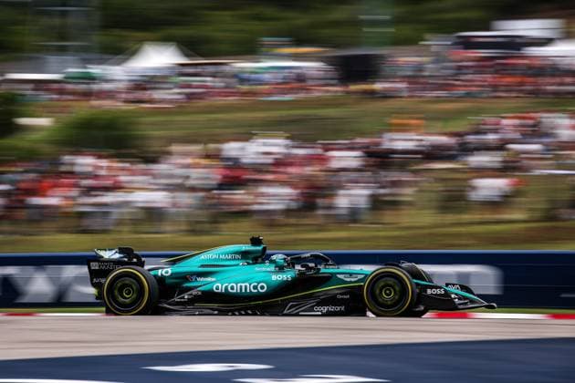 18 Lance Stroll (CAN, Aston Martin Aramco F1 Team), F1 Grand Prix of Hungary at Hungaroring on July 20, 2024 in Budapest, Hungary. (Photo by HOCH ZWEI) Budapest Hungary