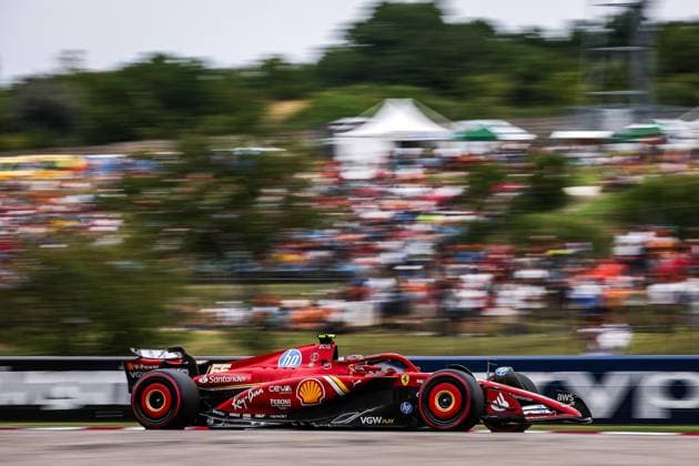 55 Carlos Sainz (ESP, Scuderia Ferrari HP), F1 Grand Prix of Hungary at Hungaroring on July 20, 2024 in Budapest, Hungary. (Photo by HOCH ZWEI) Budapest Hungary