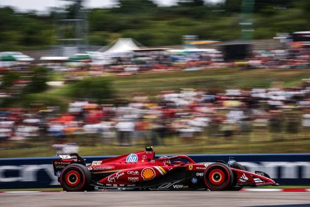 55 Carlos Sainz (ESP, Scuderia Ferrari HP), F1 Grand Prix of Hungary at Hungaroring on July 20, 2024 in Budapest, Hungary. (Photo by HOCH ZWEI) Budapest Hungary