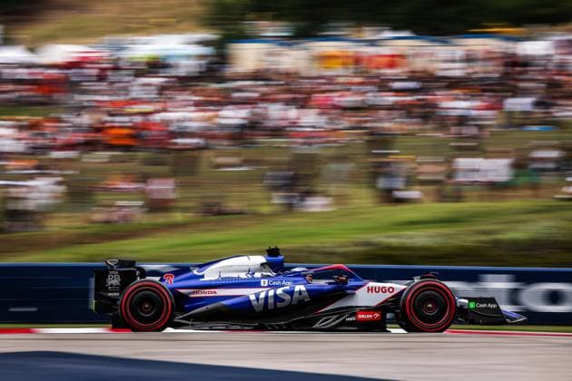3 Daniel Ricciardo (AUS, Visa Cash App RB Formula One Team), F1 Grand Prix of Hungary at Hungaroring on July 20, 2024 in Budapest, Hungary. (Photo by HOCH ZWEI) Budapest Hungary
