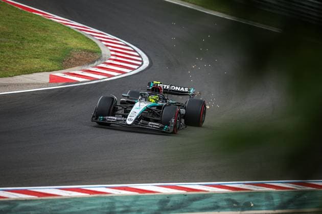 44 Lewis Hamilton (GBR, Mercedes-AMG Petronas F1 Team), F1 Grand Prix of Hungary at Hungaroring on July 20, 2024 in Budapest, Hungary. (Photo by HOCH ZWEI) Budapest Hungary
