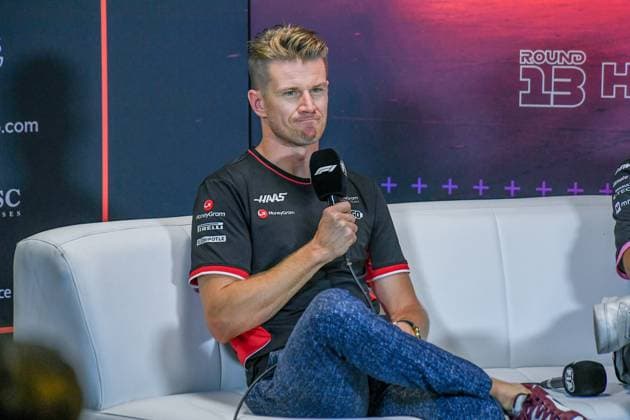 Formel 1 Budapest Ungarn, 20.07.2024 Nico Hülkenberg 27, MoneyGram Haas F1 Team in der Pressekonferenz; Formel 1 Budapest Ungarn, 20.07.2024 Copyright: xBEAUTIFULxSPORTS Erlhofx