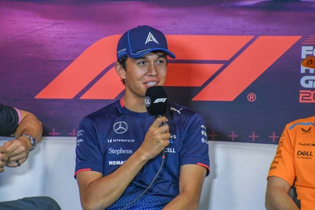 Formel 1 Budapest Ungarn, 20.07.2024 Alexander Albon 23, Williams Racing in der Pressekonferenz; Formel 1 Budapest Ungarn, 20.07.2024 Copyright: xBEAUTIFULxSPORTS Erlhofx