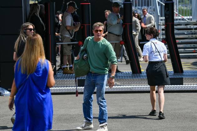 Formel 1 Budapest Ungarn, 20.07.2024 Brad Pitt alias Sonny Hayes, APX GP F1 Team; Formel 1 Budapest Ungarn, 20.07.2024 Copyright: xBEAUTIFULxSPORTS Erlhofx